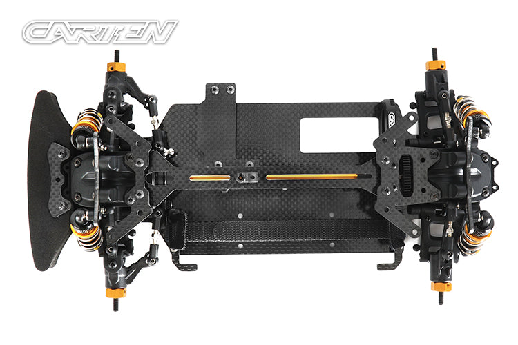 Carten - M210R 1/10 Racing Grade Carbon Fibre M-CHASSIS (210mm Mini wheelbase) KIT Form - (Requires all electrics, & body etc)