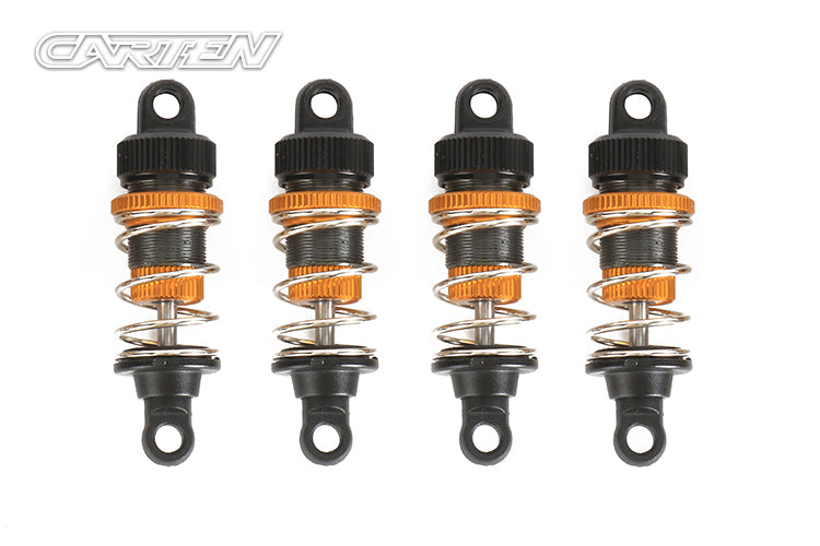 Carten - Upgraded Alloy Shock Set for M210 (4pcs) (Comes on M210R & Plus) - FNBA229 (May fit other MTC's & M-Chassis Cars)
