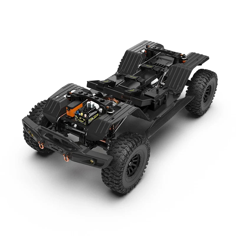 Rlaarlo - MK-07 V2 Brushless 1/7 Scale RC Rock Crawler Truck - Grey Edition - MK07Z-BS-V2-Grey