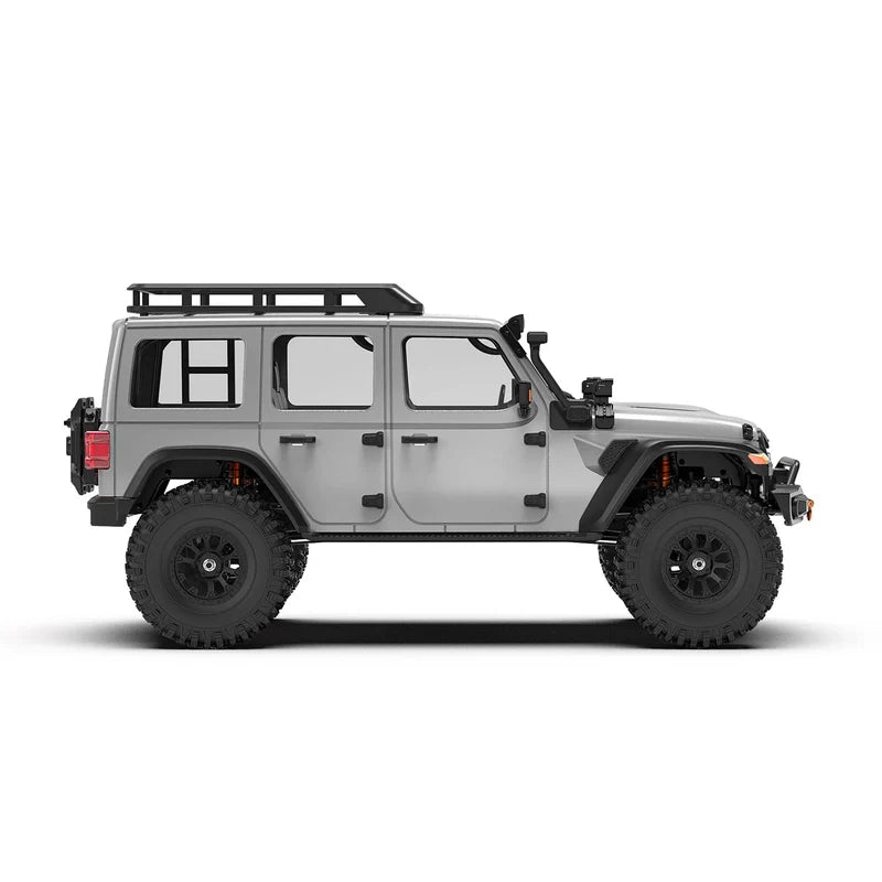 Rlaarlo - MK-07 V2 Brushless 1/7 Scale RC Rock Crawler Truck - Grey Edition - MK07Z-BS-V2-Grey