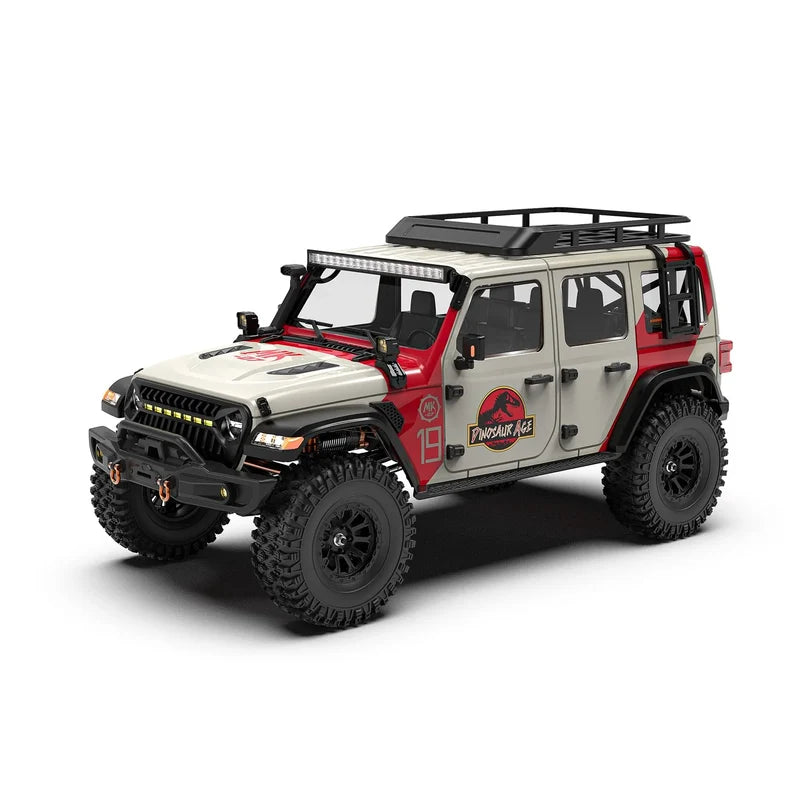 Rlaarlo - MK-07 V2 Brushless 1/7 Scale RC Rock Crawler Truck - Dinosaur Age Edition - MK07Z-BS-V2-DINO
