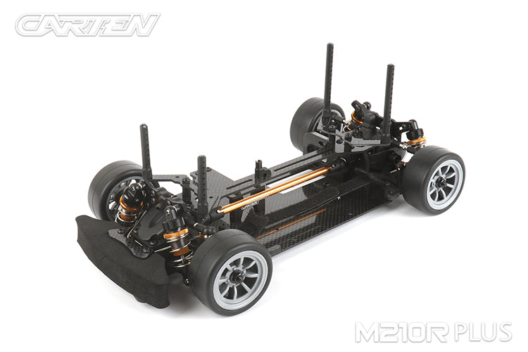 Carten - M210R PLUS 1/10 Racing Grade Carbon Fibre M-CHASSIS (210mm Mini wheelbase) KIT Form (Fully Loaded Version) - (Requires all electrics, & body etc)