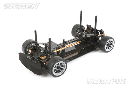 Carten - M210R PLUS 1/10 Racing Grade Carbon Fibre M-CHASSIS (210mm Mini wheelbase) KIT Form (Fully Loaded Version) - (Requires all electrics, & body etc)