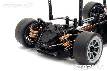 Carten - M210R PLUS 1/10 Racing Grade Carbon Fibre M-CHASSIS (210mm Mini wheelbase) KIT Form (Fully Loaded Version) - (Requires all electrics, & body etc)