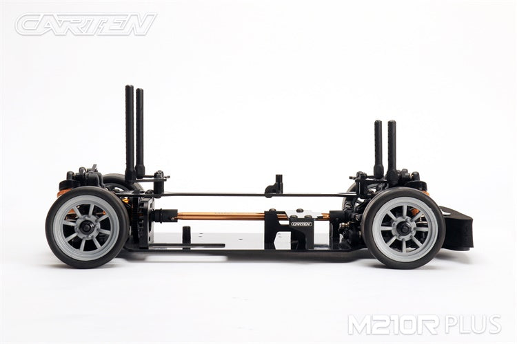 Carten - M210R PLUS 1/10 Racing Grade Carbon Fibre M-CHASSIS (210mm Mini wheelbase) KIT Form (Fully Loaded Version) - (Requires all electrics, & body etc)