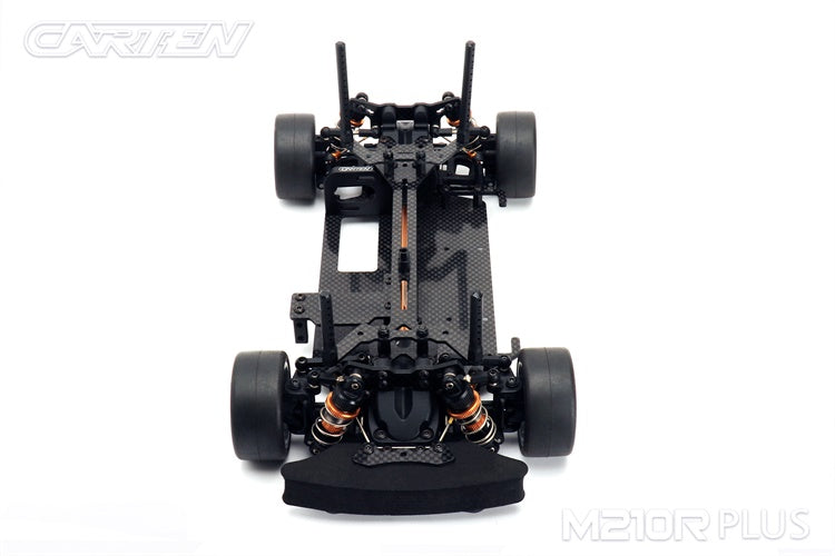Carten - M210R PLUS 1/10 Racing Grade Carbon Fibre M-CHASSIS (210mm Mini wheelbase) KIT Form (Fully Loaded Version) - (Requires all electrics, & body etc)