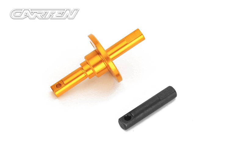 LOUISE / Carten -  Front Drive Shaft And Spur Gear Hub For Ball Diff - 5mm thick - NBA204