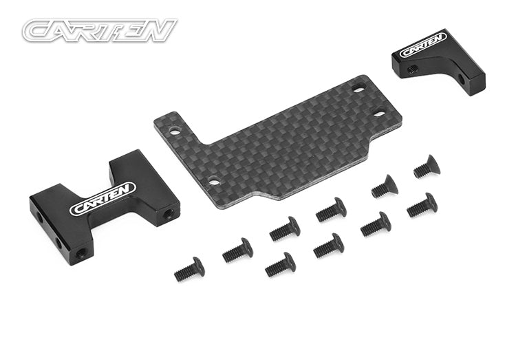 LOUISE / Carten - M210 / LMX RC ALLOY & CARBON SERVO MOUNT KIT - NBA206 / LNBA206