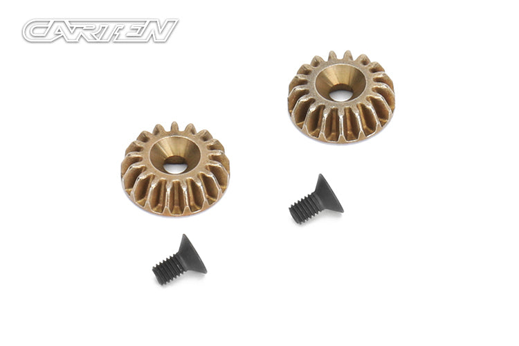 LOUISE / Carten - RC 17T METAL BEVEL GEAR for Metal Geared Diff Output Shaft - NBA207