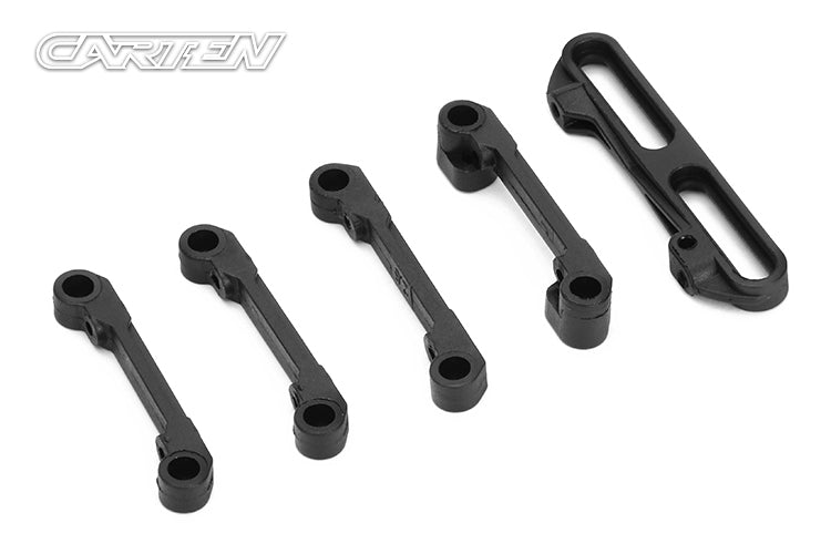 Louise / Carten - LMX / M210 MTC Plastic Suspension Hangers & Steering Slider - NBA248 (LNBA248)