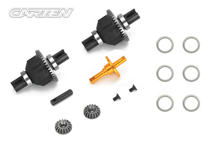 Carten / Louise - M210 / LMX MTC - (Hop-up) 2x Geared Differential Set & Spur Holder (ORANGE)(2pcs) - NBA310