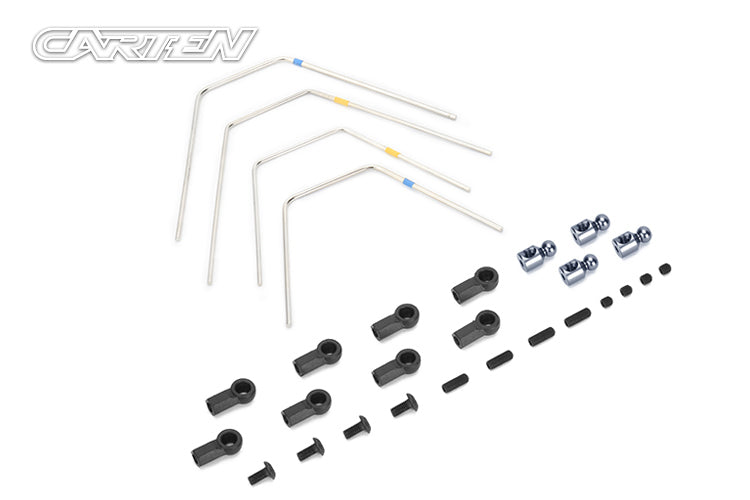 Carten / LOUISE - LMX / M210 MTC Sway Bar Set Front & Rear - NBA311