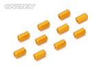 Carten / Louise - M210 / LMX MTC - (Hop-up) Alloy (Orange) Standoff 5.5x10mm Bars - for body & battery mounts - NBA318