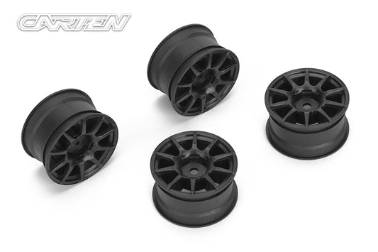 LOUISE / Carten - RC 10 SPOKE WHEEL +4MM - NBA320 (Also fits all Tamiya M-Chassis & Euro Truck)