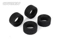 LOUISE / Carten - MTC RC M RALLY TIRES & FOAM INSERTS (Fits Tamiya M-Chassis) 4pcs