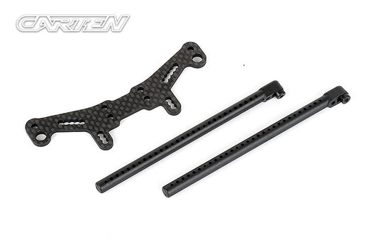 Carten - M210 MTC - (Hop-up Option) Rear Shock And Body Mount (Touring Car Body) NBA333