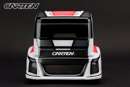 PRE-ORDER - EURO TRUCK Body Shell - FITS MTC M-Chassis size (210MM Wheel Base / 160mm Wide) - Clear with Masking