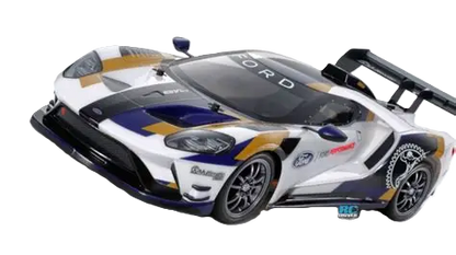 TAMIYA 51664 - 1/10 RC FORD GT MKII Body Shell 190mm wide / 257mm Standard Wheelbase - With Stickers, Masking and Body Parts