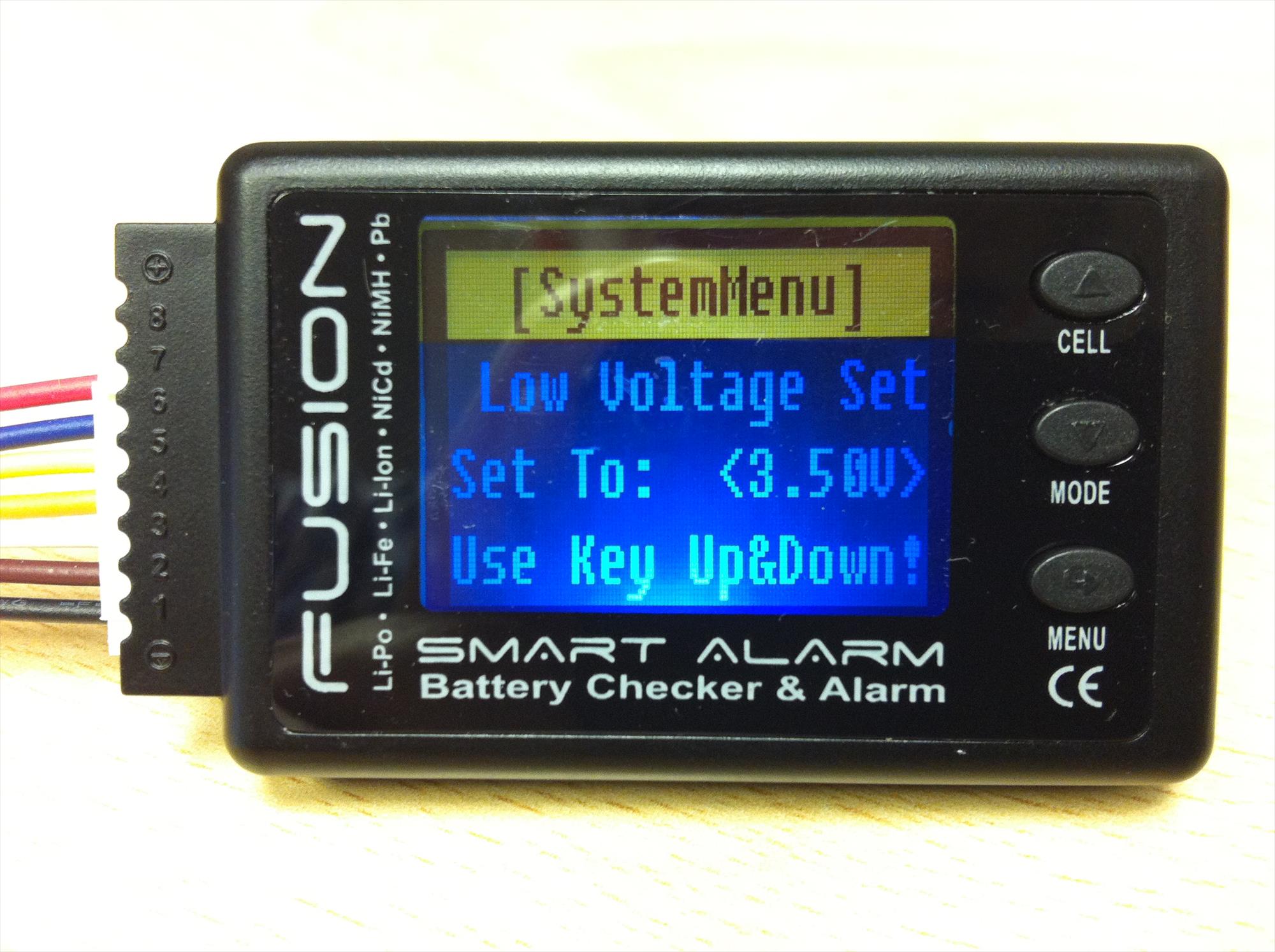 Logic RC - Smart Lipo Alarm Lithium Battery Checker & Alarm 1-8cells - P-FS-BC06