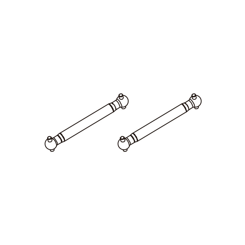 PD Racing TK16 & TR16 Spares - drive shafts - 2pcs - PD303-014