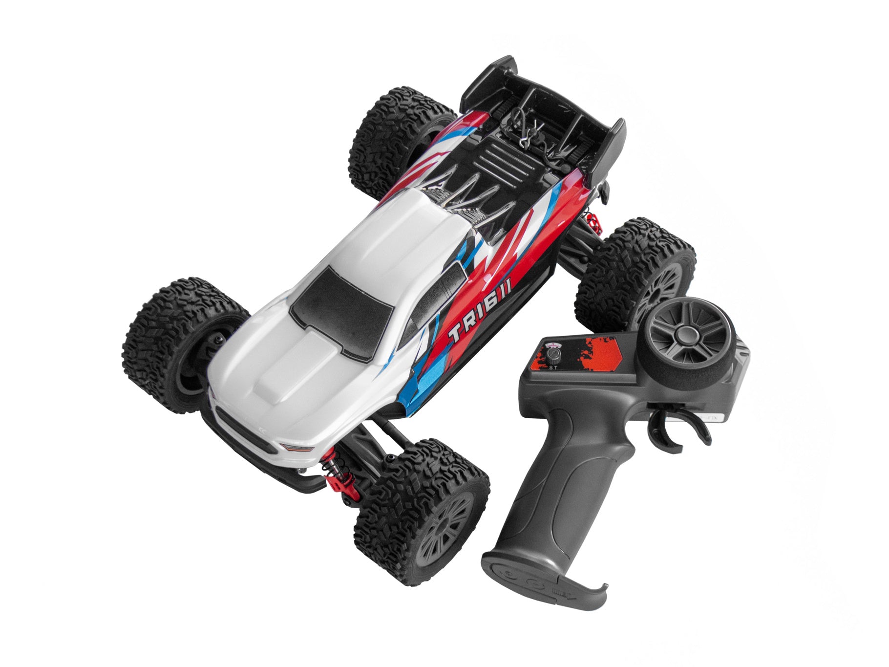 PD RACING - TR16 II Brushed Truggy 1:16 SCALE READY TO RUN WITH 2S LIPO (30mph) - PD304T