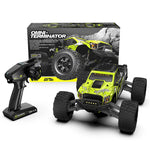 Rlaarlo - Omni Terminator (Metal Spec) Brushless Micro 1/10 Scale Truck RTR - Green/Black - With 3S LiPo & USB Charger (1/12 Size but with 1/10 Electrics) (Free Upgrade/Spares Package Included)