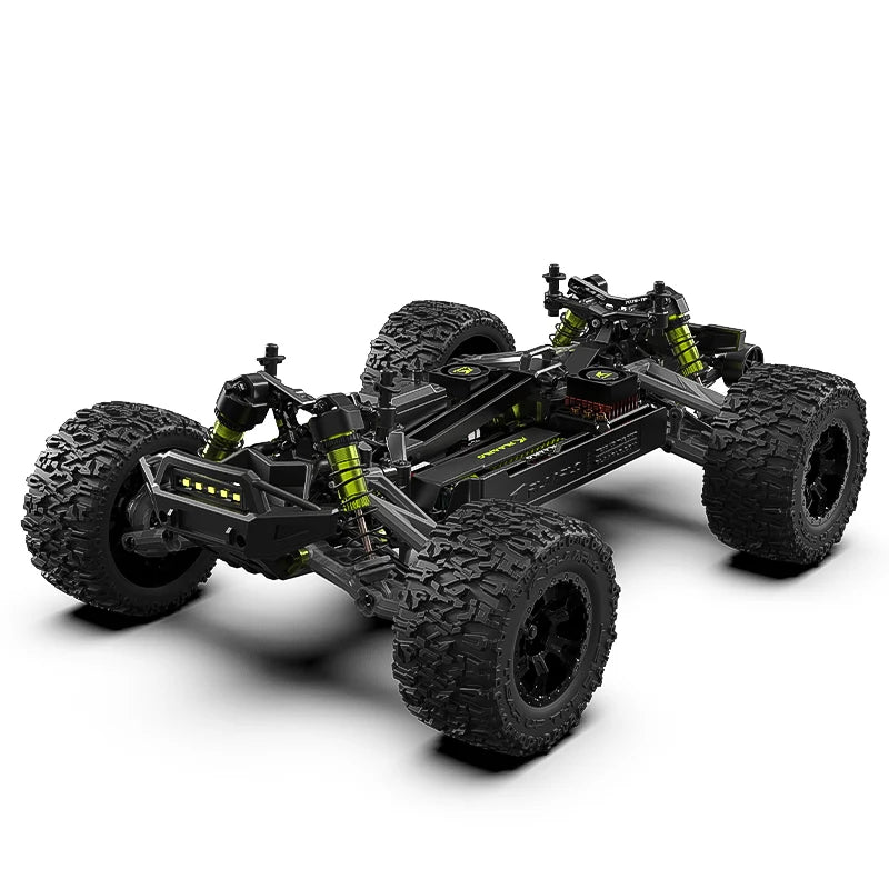 Rlaarlo - Omni Terminator (Metal Spec) Brushless Micro 1/10 Scale Truck RTR - Green/Black - With 3S LiPo & USB Charger (1/12 Size but with 1/10 Electrics) (Free Upgrade/Spares Package Included)