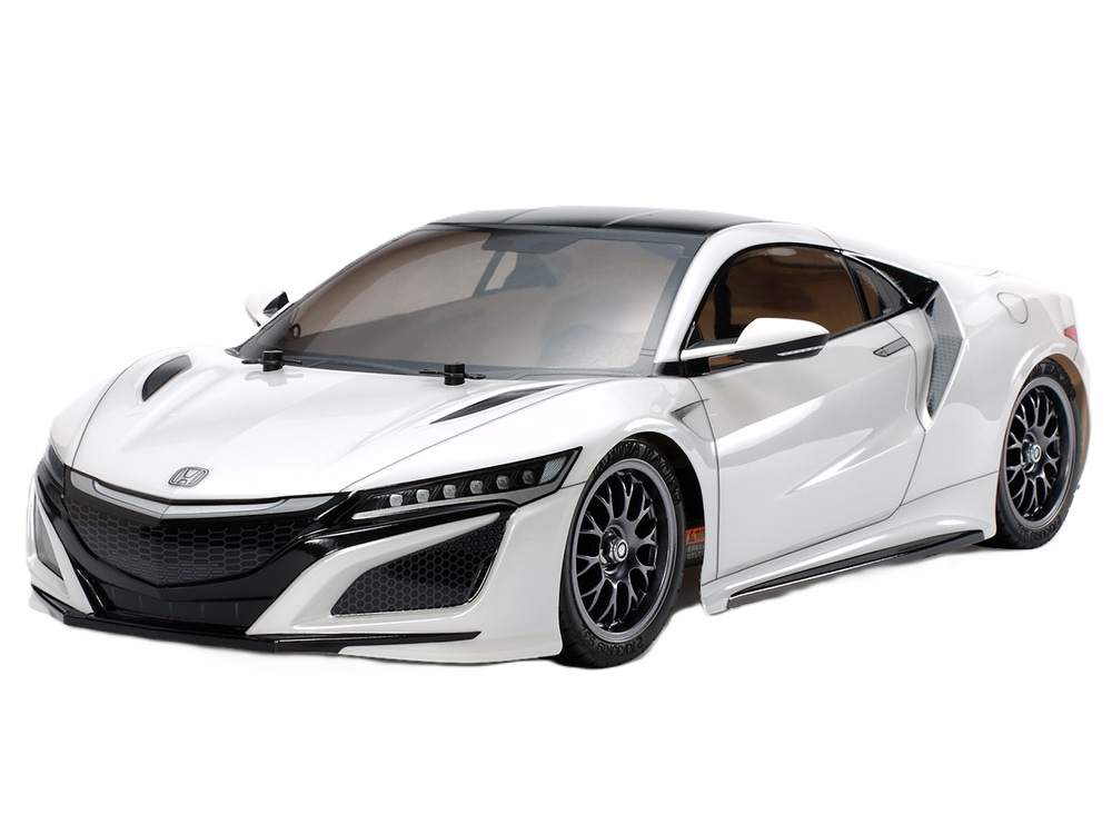 TAMIYA 51586 - 1/10 RC Honda Acura NSX Body Shell 190mm wide / 257mm Standard Wheelbase - With Stickers, Masking & Mirrors