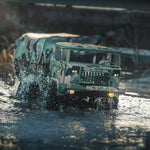 Rlaarlo - HongYan HY6 6x6 Brushless Military RC 1/10 Rock Crawler Truck - Jungle Edition - HY6-D-BS-Jungle