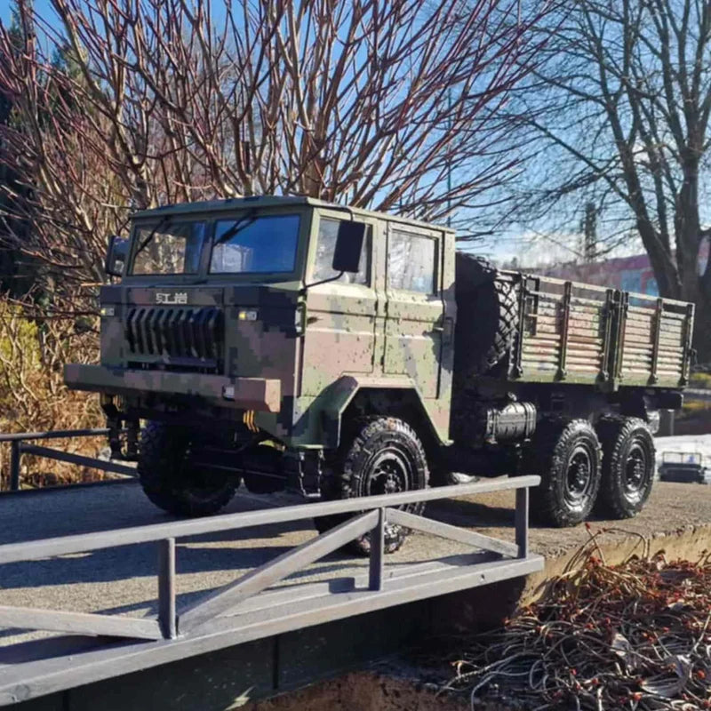 Rlaarlo - HongYan HY6 6x6 Brushless Military RC 1/10 Rock Crawler Truck - Jungle Edition - HY6-D-BS-Jungle