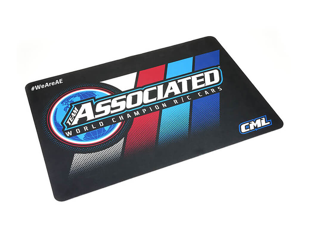 TEAM ASSOCIATED/CML RC BLACK MEDIUM 1/10 FOAM PIT MAT (600X400MM, 2MM THICK) SP002