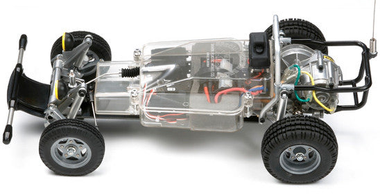 Tamiya - 1/10 RC 2WD Buggy Kit Sand Scorcher - 58452 (ESC & Motor Included - Requires Radio, Servo, Battery, Charger, PS Spray & Assembly)