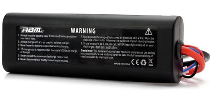 ABM - 4000mAh 2S 7.4V 60C Lipo RC battery (w/XT60 plug) - Round Cased (Fits TT01E) ABM20035