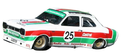 1/10 190mm Wide RC Touring Car Body Shell - Clear Lexan - Mk1 Escort Bodyshell Zakspeed Racing Livery (257mm Wheelbase / 190mm Wide) - everything in photo included)
