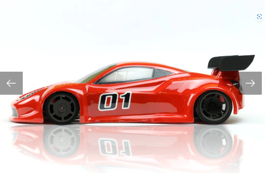 PHAT BODIES GTF - 1/12th LMP & GT12 BodyShell - Light Weight (Fits Zen RXGT12 & Schumacher Atom)