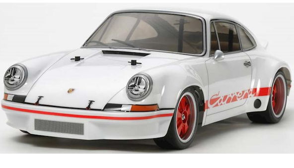 TAMIYA 51543 - 1/10 PORSCHE 911 CARRERA RSR RC BODY SHELL SWB Wide Body (With Two Sticker Sets) F-192mm / R-200mm (SWB 251mm) - NOT PAINTED (OFFICIAL BOXED ITEM)
