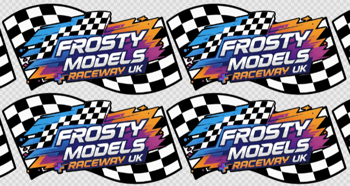 Frosty Models Raceway Stickers (Random size and QTY)
