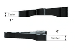 BattCave - JOKER Mini Spares - A-Arm V2 (2 Caster + 0 Camber) JKR-3A20-V2 (JOK3R)