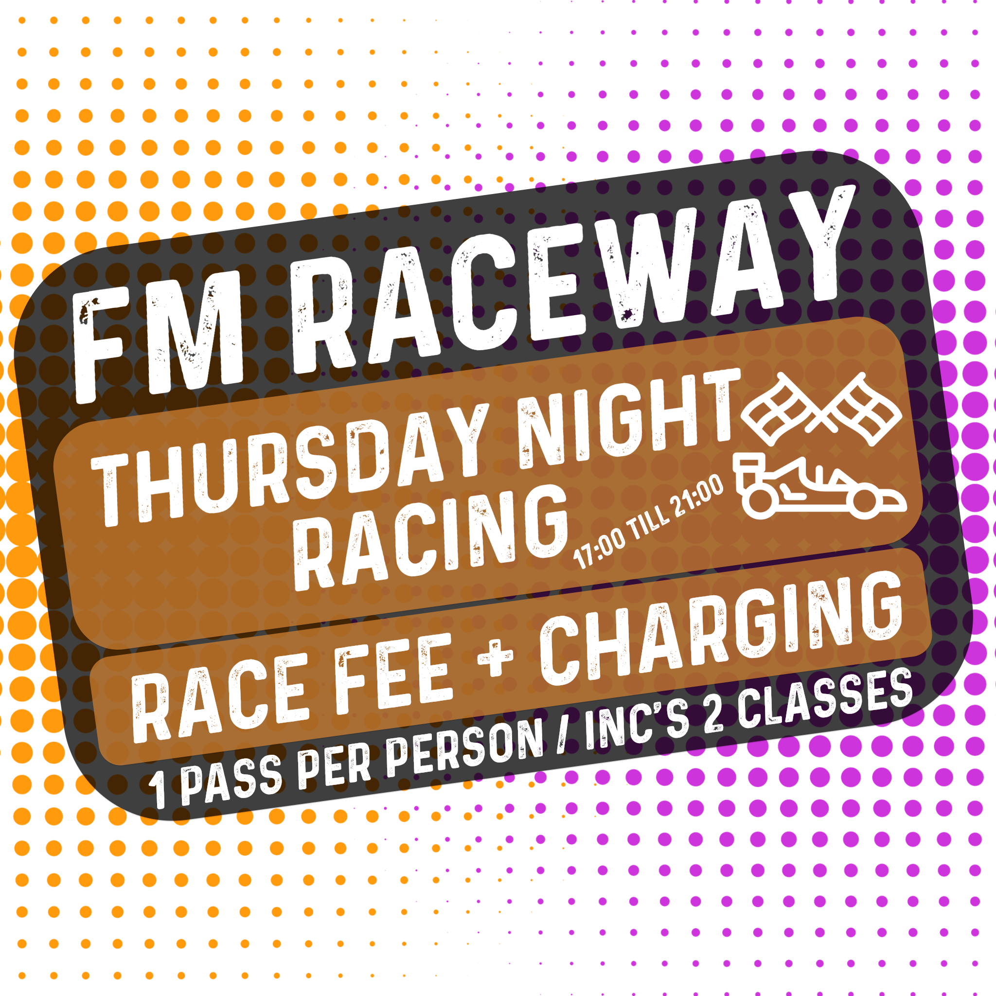 RACE PASS - ADULT (OWN VEHICLES) (Anyday Arrive & Drive or Racing) 1-DAY ONLY