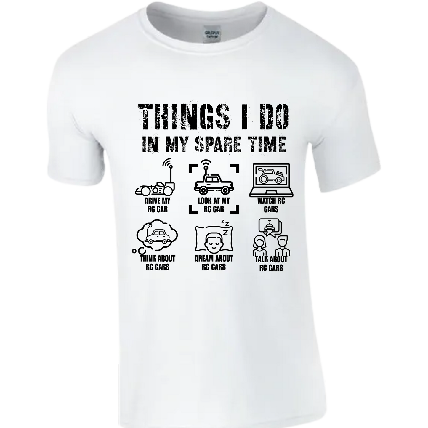 T-SHIRT - THINGS I DO IN MY SPARE TIME (RC RELATED)