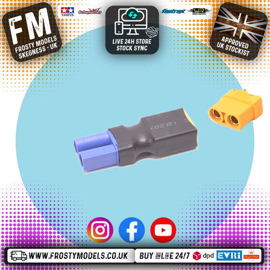 Core RC - EC5 Female to XT90 Male Adaptor Plug -  CR715