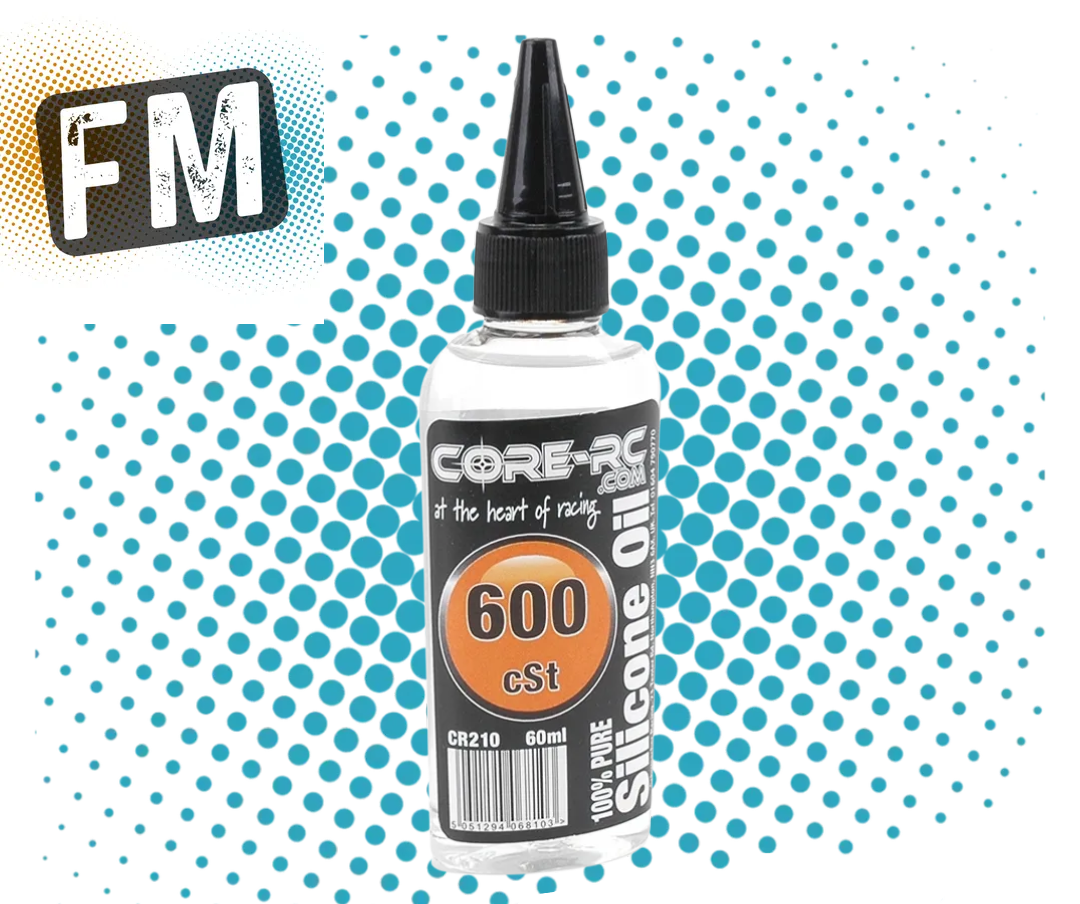 CORE RC - CAR/BUGGY/TRUCK SILICONE SHOCK/DIFF OIL (60ML) 100-500,000CST MULTI LISTING