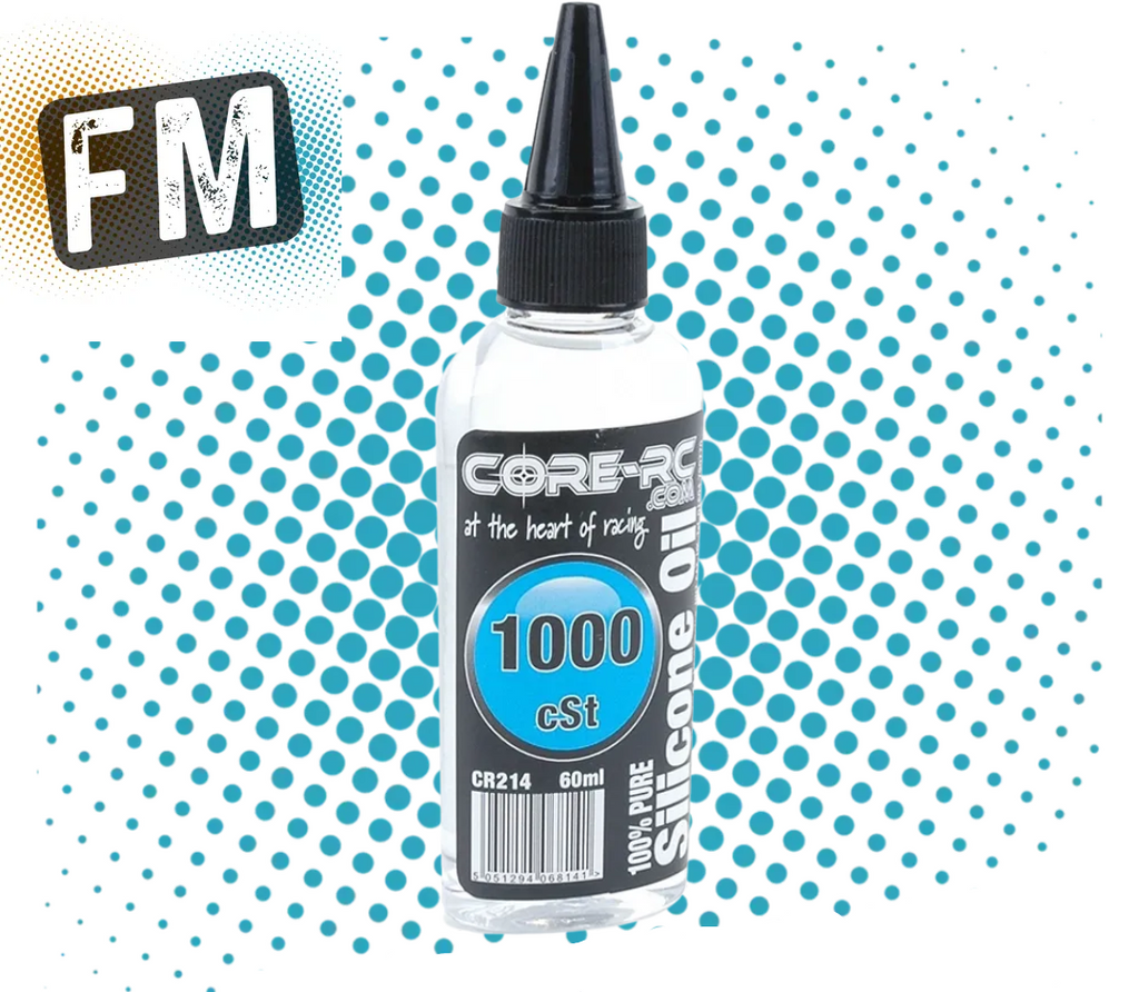CORE RC - CAR/BUGGY/TRUCK SILICONE SHOCK/DIFF OIL (60ML) 100-500,000CST MULTI LISTING