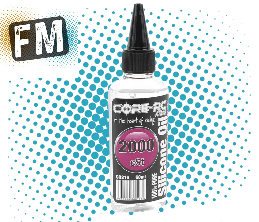 CORE RC - CAR/BUGGY/TRUCK SILICONE SHOCK/DIFF OIL (60ML) 100-500,000CST MULTI LISTING