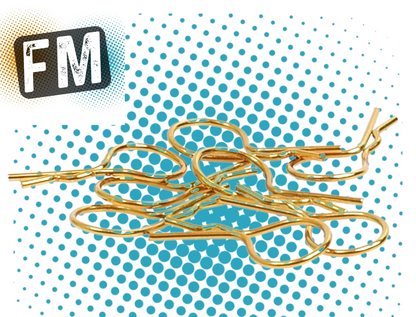 CORE RC - 1/10 RC CAR/TRUCK/BUGGY - BIG BODY CLIPS (8PCS) - ALL COLOURS - MULTI LISTING