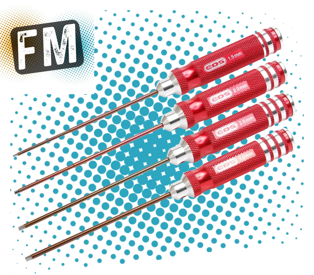 EDS RC TOOLS RANGE - SCREW DRIVERS/SOCKETS/HEX 1.5/2.0/2.5/3.0MM - MULTI LISTING