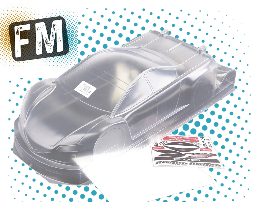 MONTECH EVO2 - RC CAR BODY 1/10 TC STD ETS 190MM - MT022006