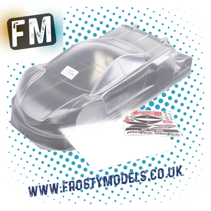 MONTECH EVO2 - RC CAR BODY 1/10 TC - Lightweight - 190MM - MT022006L