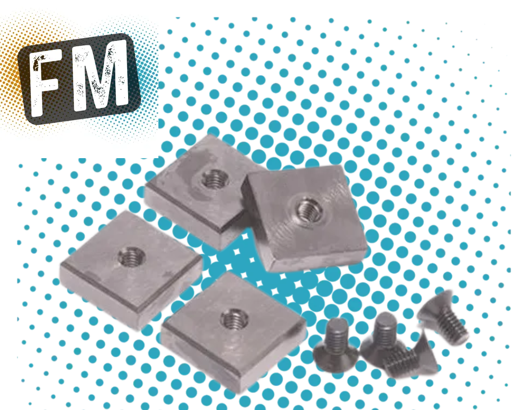 CORE RC -  THREADED SQUARE 5G WEIGHT - (PK4) FOR SCHUMACHER MI8, MI9 CR868