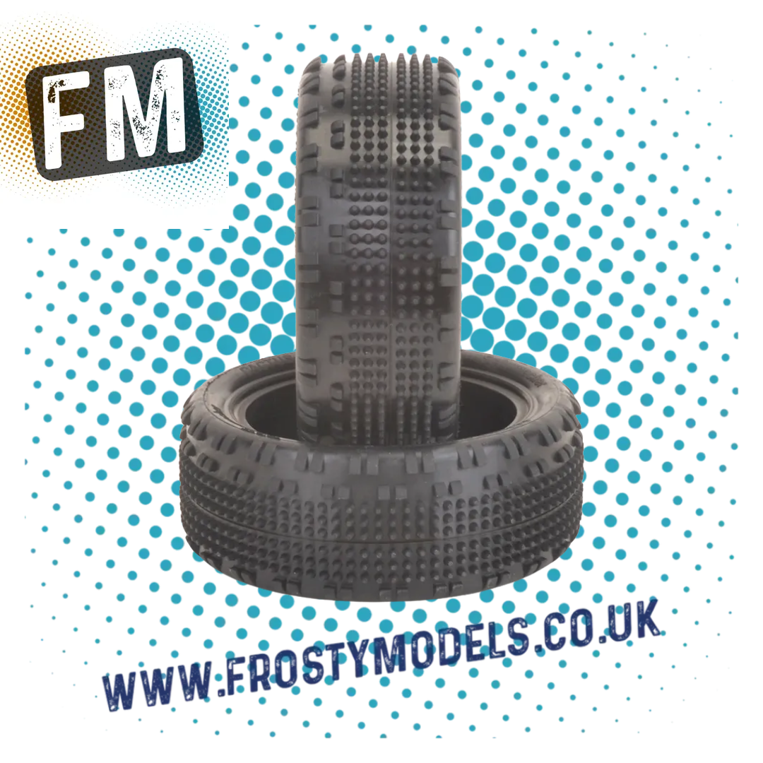 SCHUMACHER CACTUS 1/10 2.2IN BUGGY TYRE/TIRES 4WD FRONT/REAR - MULTI LISTING